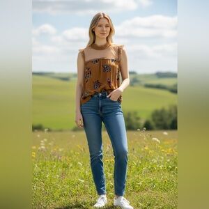 Vintage Arizona Jeans Sleeveless Top L